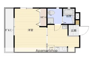 スリーアイランド今宿【2階】の間取り