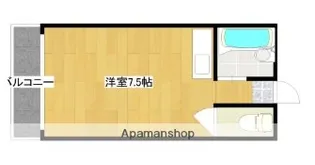 大産西新マンション【3階】の間取り