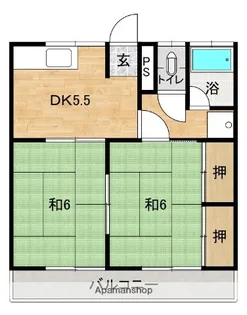 瀬戸コーポ【2階】の間取り