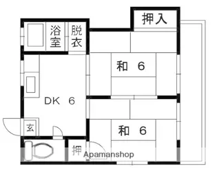 コーポ信国【2階】の間取り