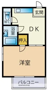 パナムコート【2階】の間取り