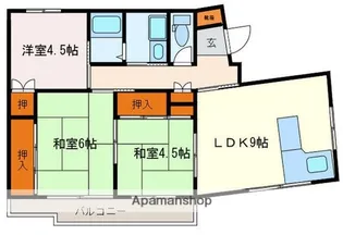 翠香ビル【2階】の間取り