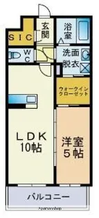 コンフォート フサ【3階】の間取り