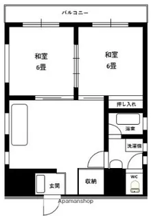 麻生ビル【4階】の間取り