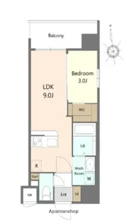 MODERN PALAZZO 大濠公園Ⅱ【2階】の間取り