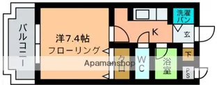 サニーヒルズ【1階】の間取り