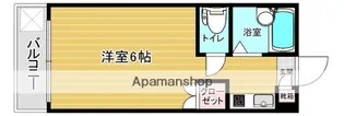 スリム片江【2階】の間取り