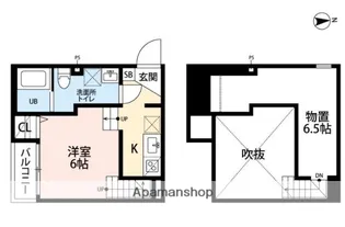 ME−RIZE【1階】の間取り