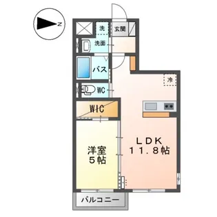 グランデエピ【5階】の間取り