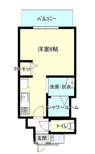 MODERN PALAZZO大手門Ⅱ【10階】の間取り