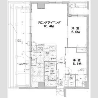プライマル福岡平尾【4階】の間取り