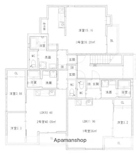 PRAIA城南Ⅰ【2階】の間取り