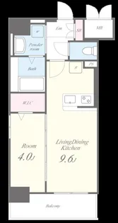 SAKURA天神【0403号室】の間取り
