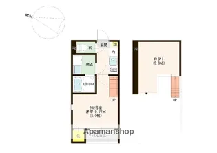 ハーモニーテラス賀茂【2階】の間取り