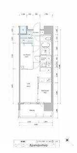 2LDKの間取り画像