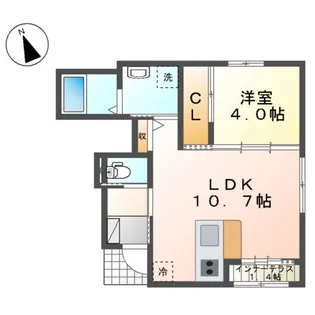 ConfortinoⅢ【1階】の間取り