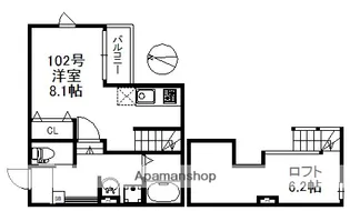 STYLE 小戸【1階】の間取り