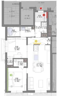 ACERO GARDEN【2階】の間取り