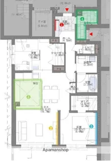 ACERO GARDEN【1階】の間取り