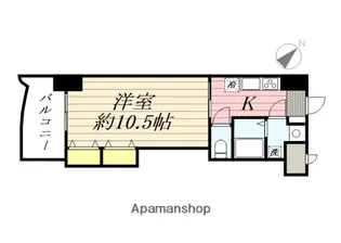 ロイヤル博多駅前【10階】の間取り