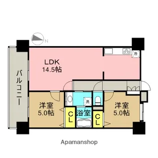 アペゼミマナ【1階】の間取り