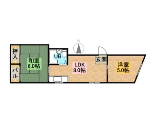 ハビタス21赤坂【3階】の間取り