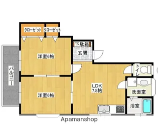 ドリームライフ【1階】の間取り
