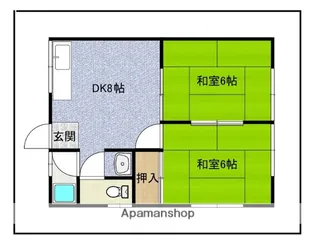 レイコーポ【2階】の間取り