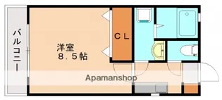 リブレア福重南A棟【1階】の間取り