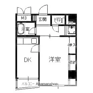 ウィステアリア【7階】の間取り