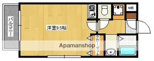 エテルナ愛宕【1階】の間取り
