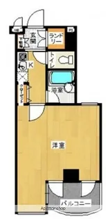 サウスイン大橋【4階】の間取り