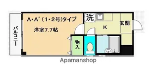 MSC大橋【3階】の間取り