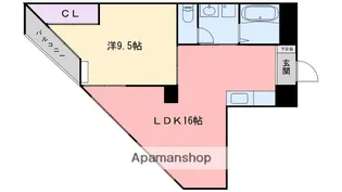 アベニュー井上ビル【3階】の間取り