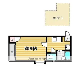 ブレッザ【1階】の間取り