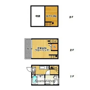 casa di gloria【1階】の間取り