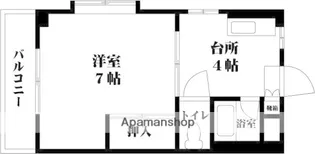 ユーハイム白木【4階】の間取り