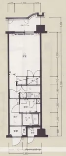 エステートモア室見【2階】の間取り