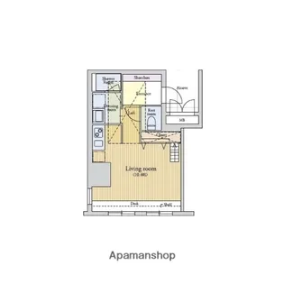 ラクレイス薬院【2階】の間取り