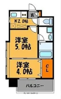 エステートモア平尾倶楽部【8階】の間取り