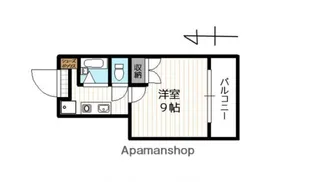 マークス城南【5階】の間取り