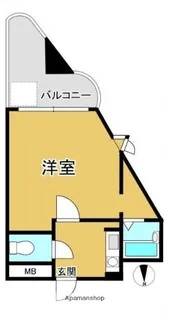 マークス城南【3階】の間取り