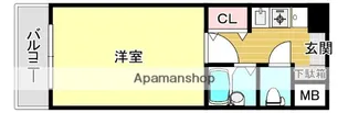 西新ヴィンテージ【3階】の間取り