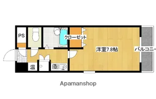 クラッシー室見【3階】の間取り