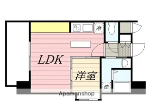エステートモア平尾公園通り【11階】の間取り
