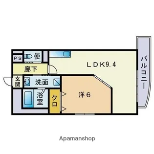 R・T・COAT【4階】の間取り