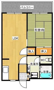 森藤第一ビル【5階】の間取り