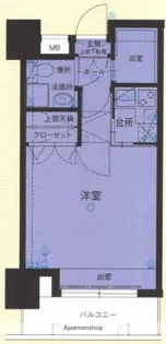 エステートモア平尾パージュ【13階】の間取り