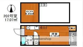 ハーバーヒルズI【2階】の間取り