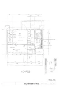 VIP薬院【6階】の間取り